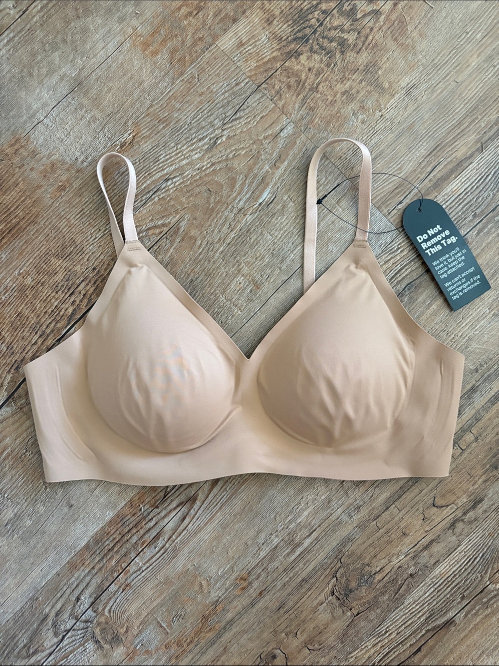 EBY Lightweight Nude Seamless T-Shirt Bra — Smooth Everyday Support